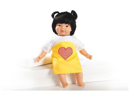 Image de 55361171 POUPÉE CORPS MOU HABILLÉE Fille asiatique 40 cm