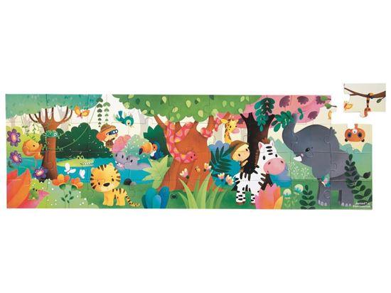 Image sur 55439171 PUZZLE Les animaux de la jungle