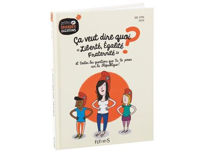 Image de 55507171 PETITES ET GRANDES QUESTIONS Ça veut dire quoi liberté, égalité, fraternité