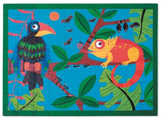 Image sur 55669171 PUZZLE TOUCAN DANS LA JUNGLE