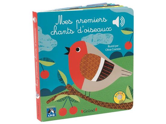 Image sur 55710171 LIVRE SONORE INTERACTIF Mes premiers chants d'oiseaux