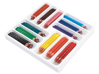 Image de 56058171 CRAYONS DE COULEUR ERGONOMIQUES Ecolution triangle