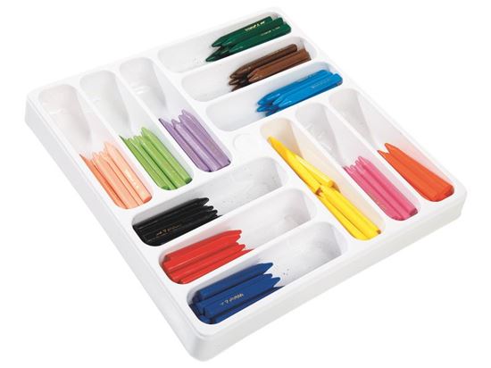 Image sur 54597020 CRAYONS DE CIRE Plastidecor pointe large Classpack