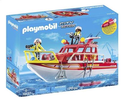Image de PL70147 Bateau de sauvetage et pompiers