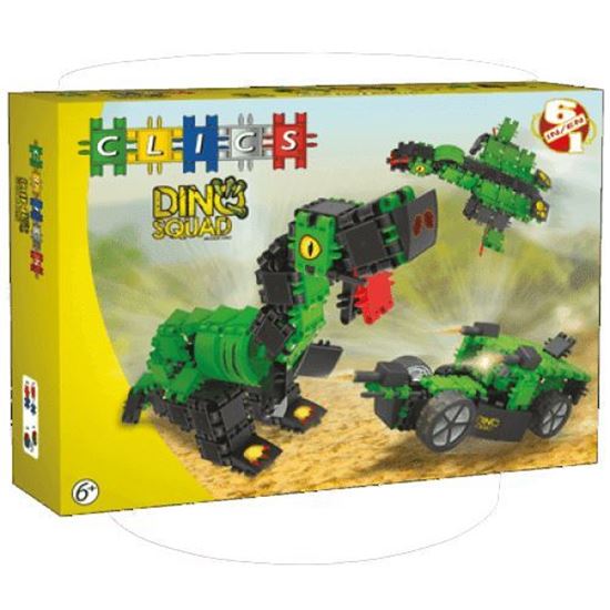 Image sur CL30136 Boîte Clics Dino Brigade 6 en 1